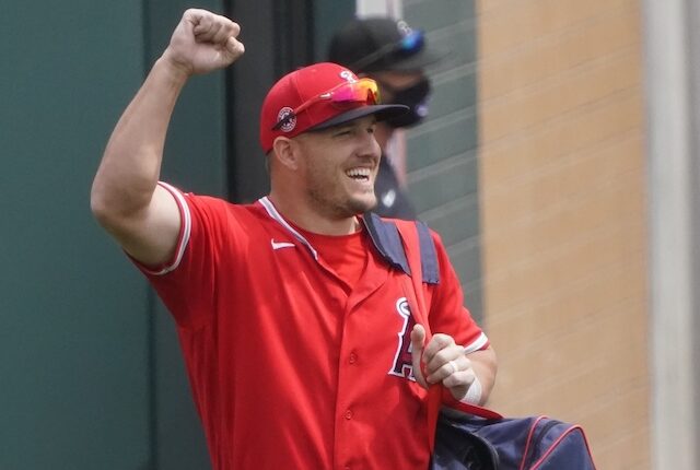 Mike Trout, 2021 Spring Training