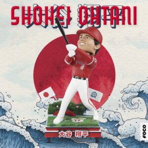 FOCO Shoehei Ohtani Los Angeles Angels Riding Bobblehead MLB