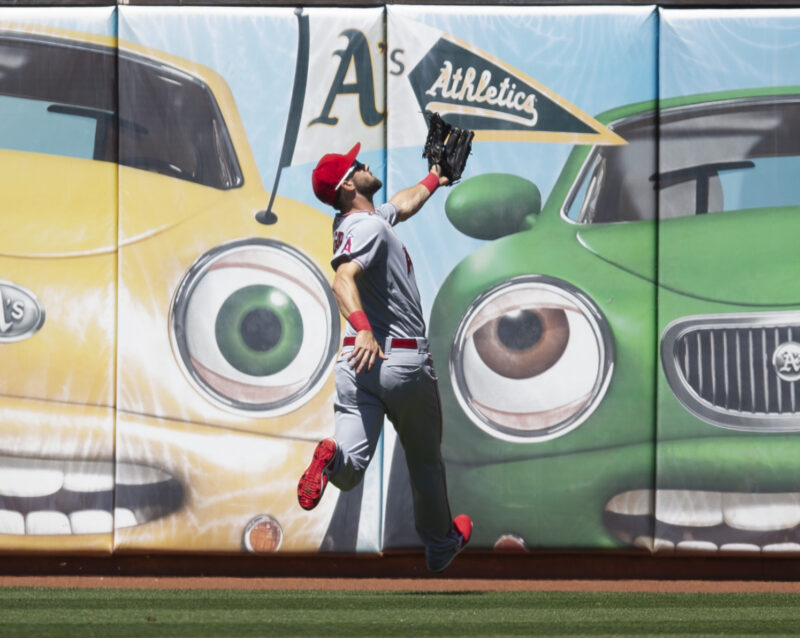 MLB: Los Angeles Angels at Oakland Athletics