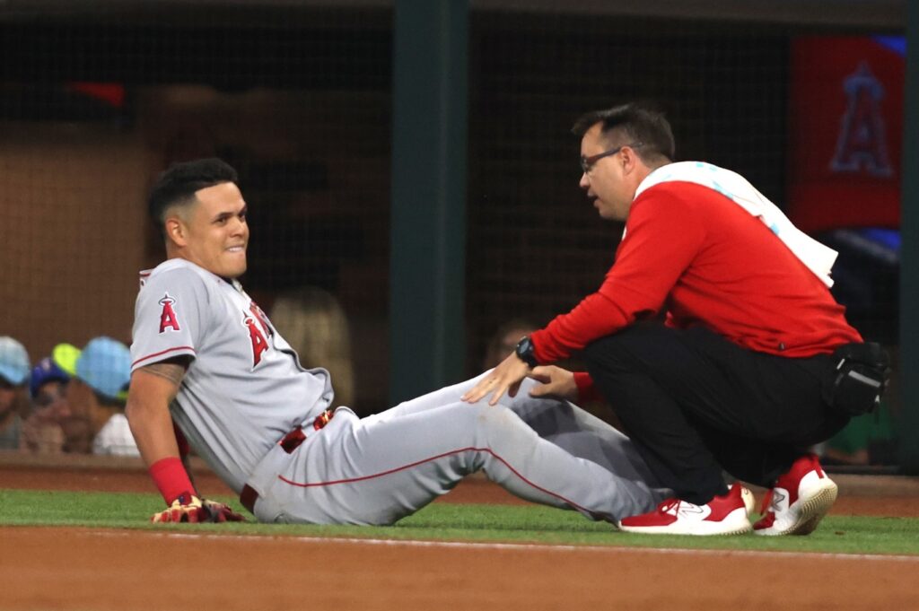 Angels' Gio Urshela to Miss Extended Time with Pelvis Fracture