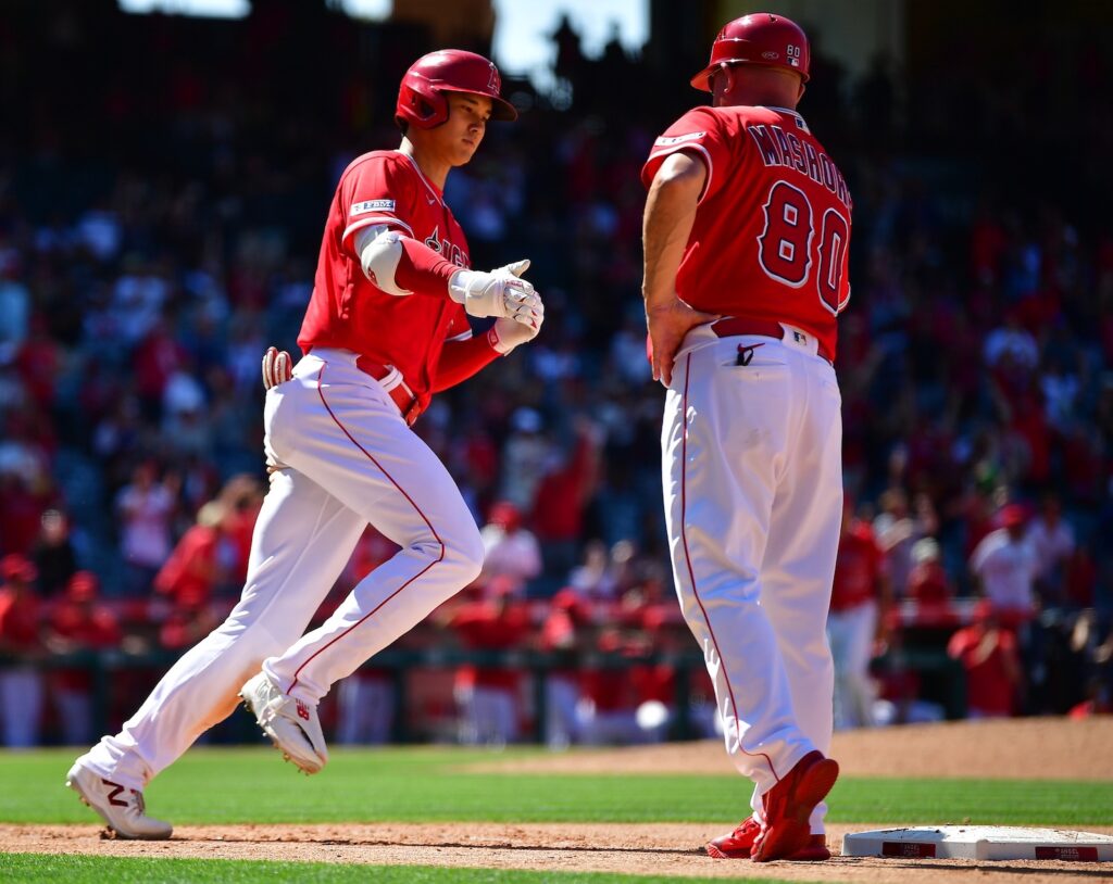 Shohei Ohtani hits Angels-record 14th homer in June in 9-7 loss to