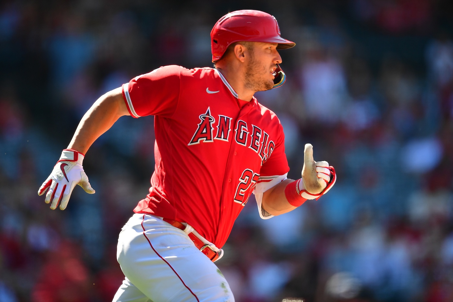 Angels' Mike Trout provides update on his injury