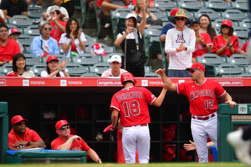 MLB: Game One-Tampa Bay Rays at Los Angeles Angels