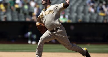 MLB: San Diego Padres at Oakland Athletics
